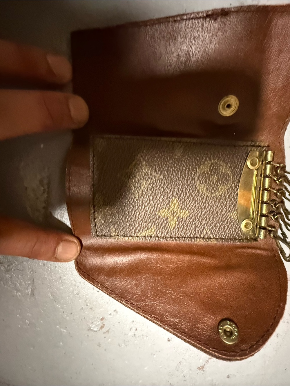 Vintage Louis Vuitton Monogram 6-Key Holder Multicles - Picture 2 of 2